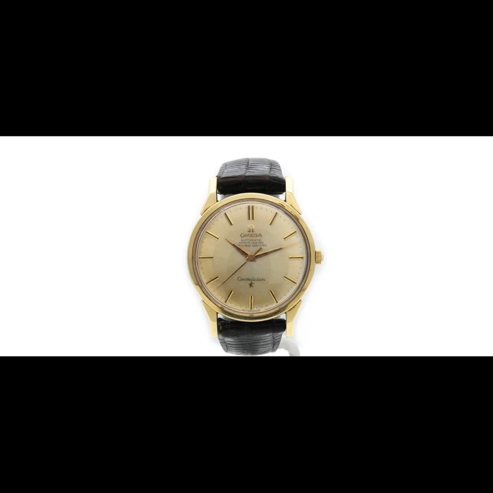 OMEGA CONSTELLATION 34 MM REF 167.005 CHAMPAGNE #W13477-1